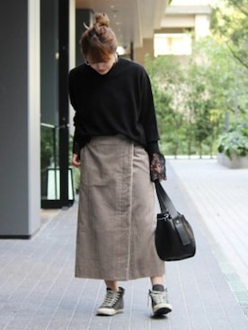 SANGUさん(レディース・160cm)の秋コーディネート