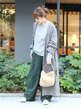 SANGUさん(レディース・160cm)の秋コーディネート