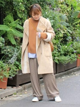 SANGUさん（レディース・160cm）の秋コーディネート