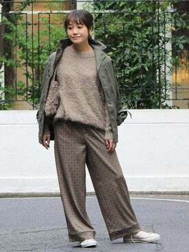 SANGUさん（レディース・160cm）の秋コーディネート