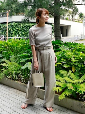 SANGUさん（レディース・160cm）の夏コーディネート