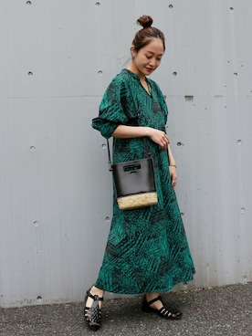 「MOHI（モヒ）のアイテム」を使った、SANGUさん（レディース・160cm）の春コーディネート