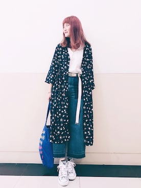 「URBAN RESEARCH（アーバンリサーチ）のアイテム（財布/小物）」を使った、Yü♡さん（レディース・169cm）の夏コーディネート