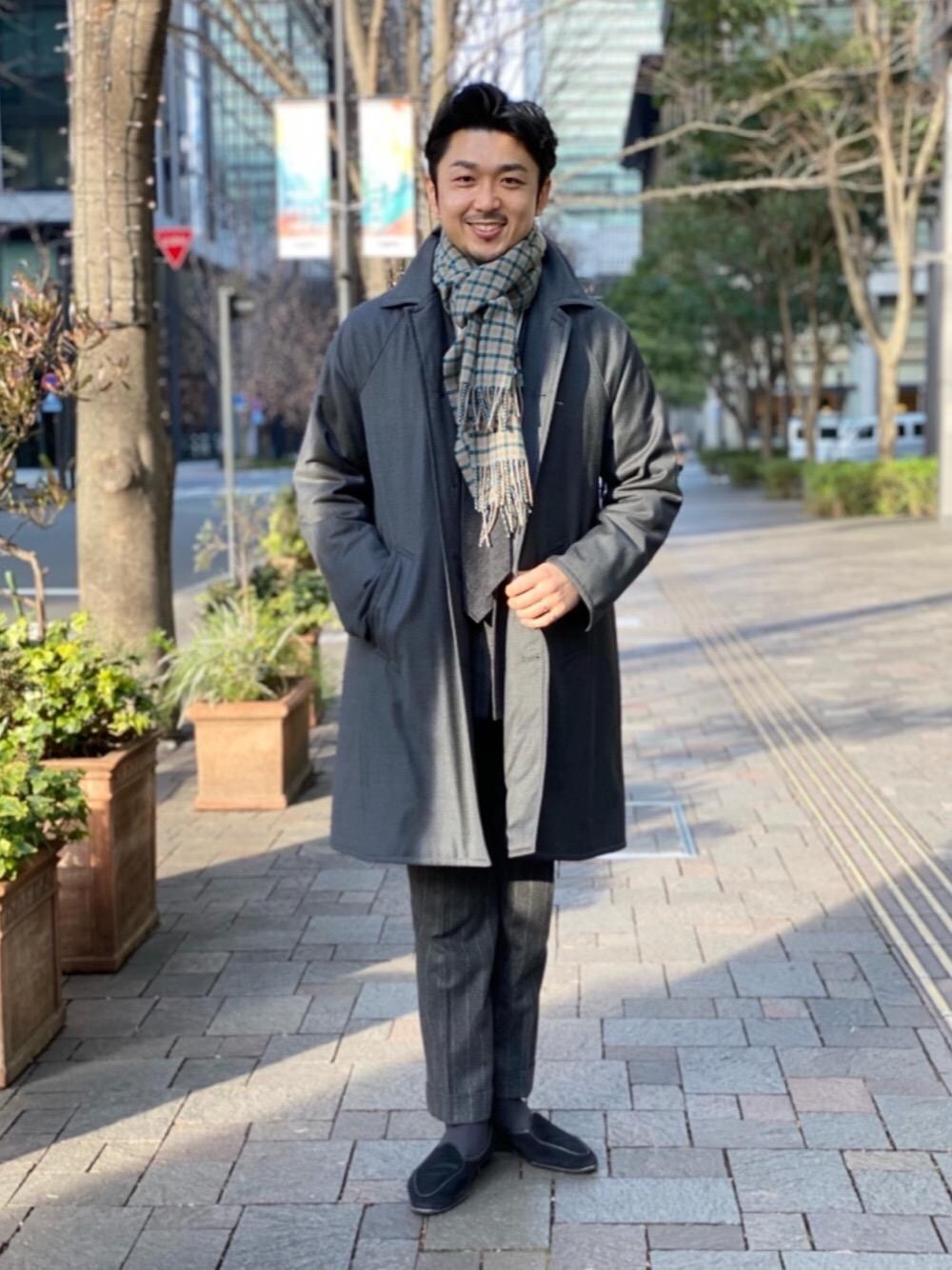 【ユナイテッドアローズ】シボ加工POLARTECロングコート 20210126172156153_1000.jpg