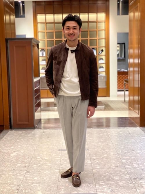 Yuki Kasahara ユナイテッドアローズ 丸の内店 Emmetiのライダースジャケットを使ったコーディネート Wear