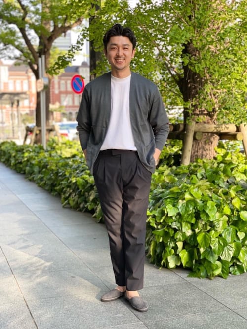 ユナイテッドアローズ 丸の内店yuki Kasaharaさんのモカシン デッキシューズを使ったコーディネート Zozotown