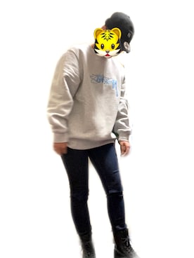 「Dr. Martens（ドクターマーチン）のDr.ﾏｰﾁﾝ　1460　8ホール（ブーツ）」を使った、yuさん（レディース・152cm）の春コーディネート