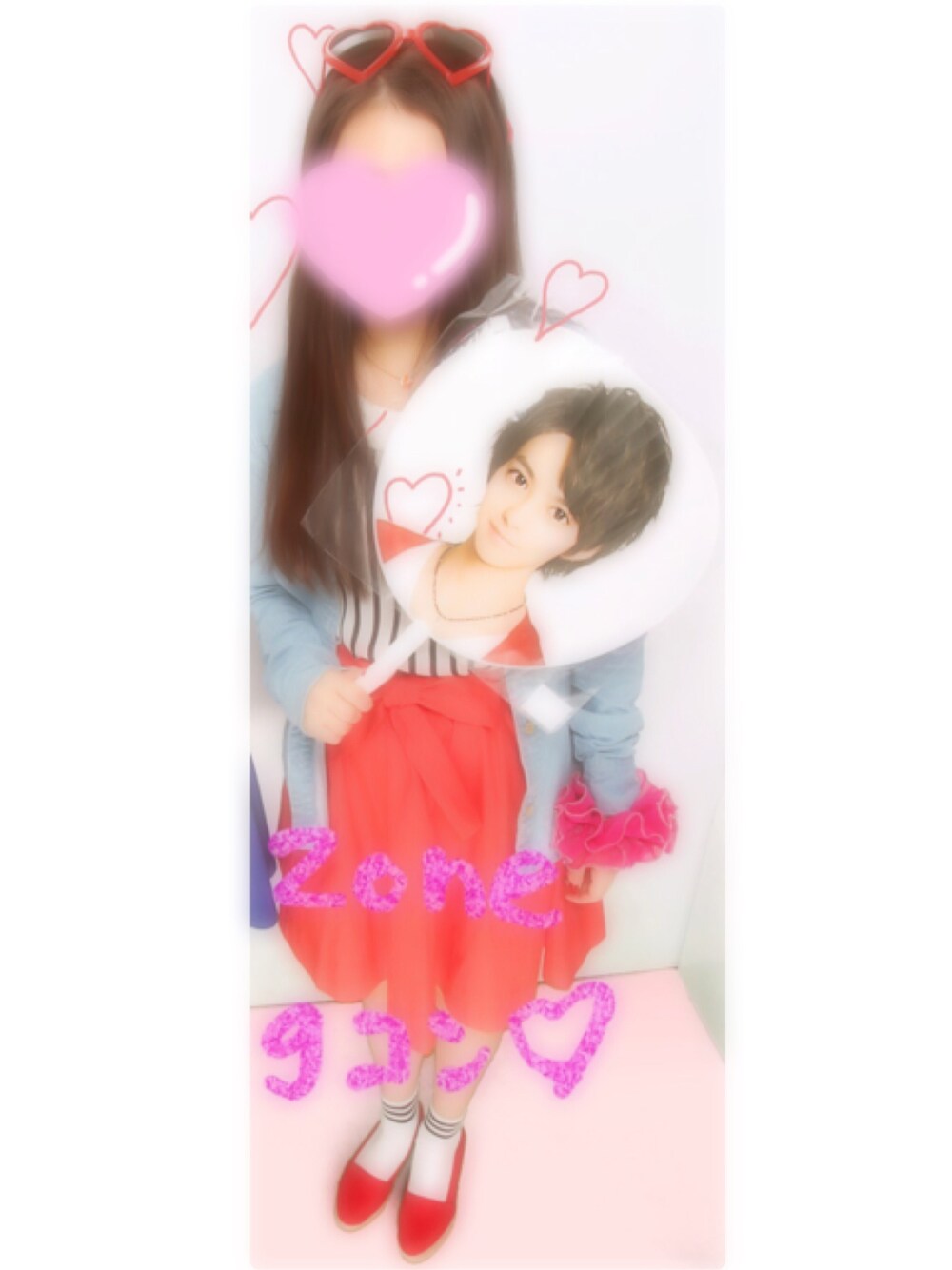 「参戦服」｜「PAGEBOYのアイテム（シャツ/ブラウス、ホワイト系）」を使った、H.Sさん（レディース・159cm）の秋コーディネートの1枚目の写真