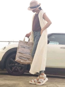 RIyO.さん（レディース・157cm）の夏コーディネート