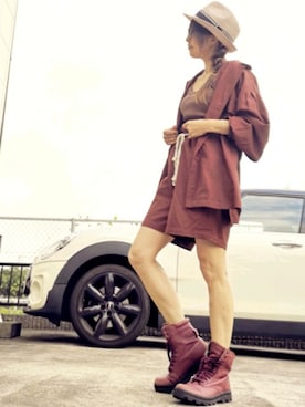 RIyO.さん（レディース・157cm）の秋コーディネート