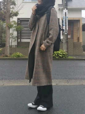 「リップスター」｜「アイテム（ジャケット/アウター）」を使った、RIyO.さん（レディース・157cm）の秋コーディネート