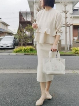 RIyO.さん（レディース・157cm）の春コーディネート