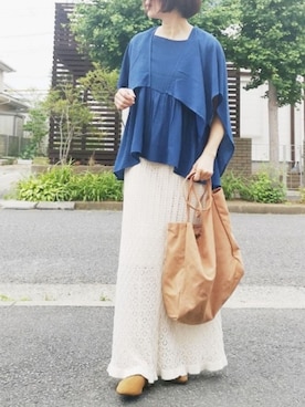 RIyO.さん（レディース・157cm）の夏コーディネート