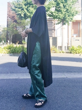 「Sheson（シーズン）のアイテム（ワンピース/ドレス）」を使った、RIyO.さん（レディース・157cm）の夏コーディネート