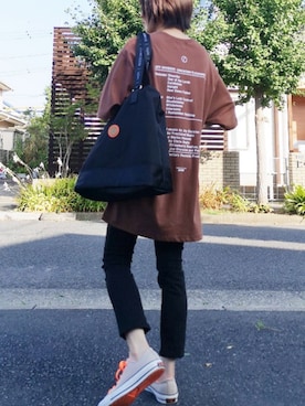 「OUV（オーブ）のアイテム」を使った、RIyO.さん（レディース・157cm）の夏コーディネート