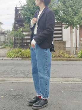 「cuorequal（クオレコール）のアイテム（バッグ）」を使った、RIyO.さん（レディース・157cm）の秋コーディネート