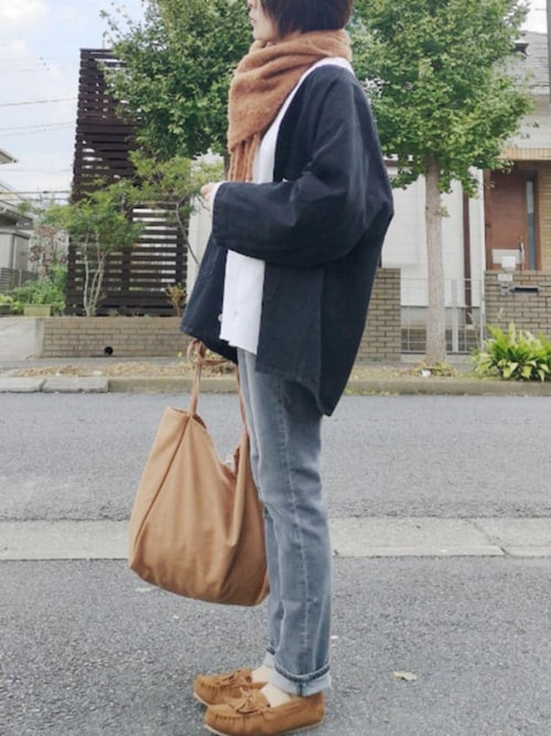 Risa Fabby Fabbyのモカシン デッキシューズを使ったコーディネート Wear