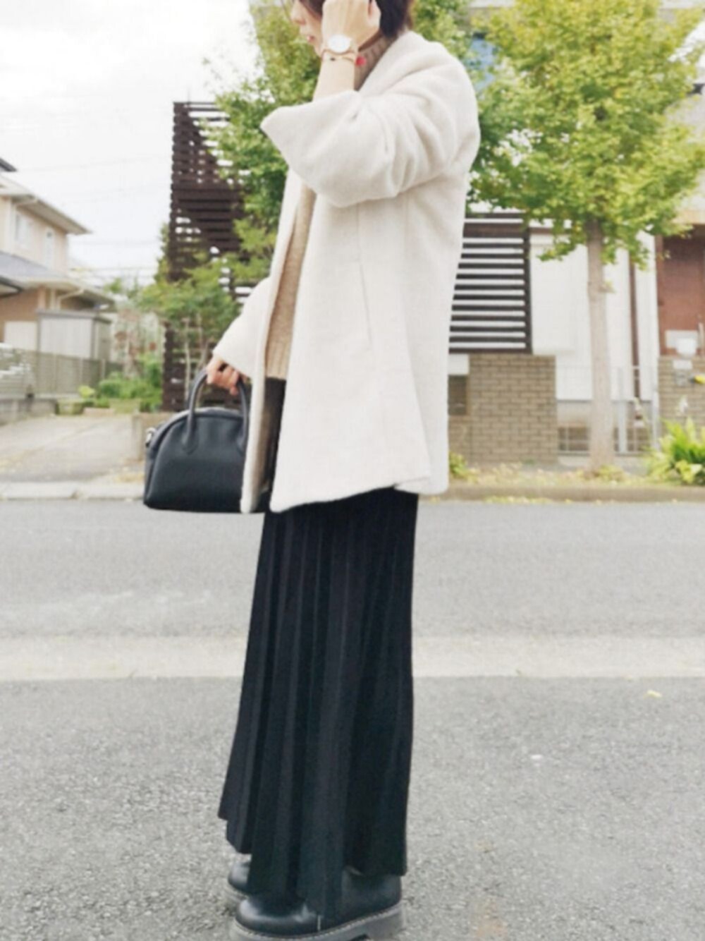 レディースの秋コーディネートの1枚目の写真