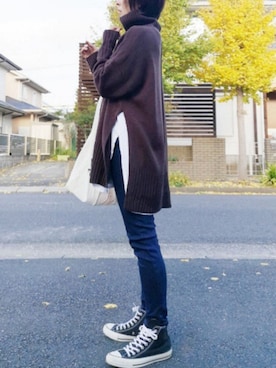 RIyO.さん（レディース・159cm）の秋コーディネート