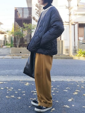RIyO.さん(レディース・159cm)の冬コーディネート