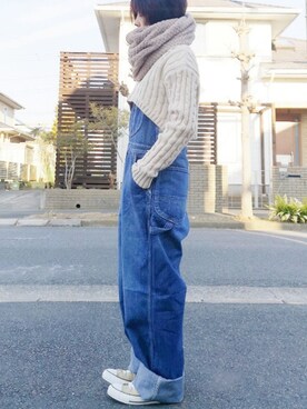 RIyO.さん（レディース・159cm）の冬コーディネート