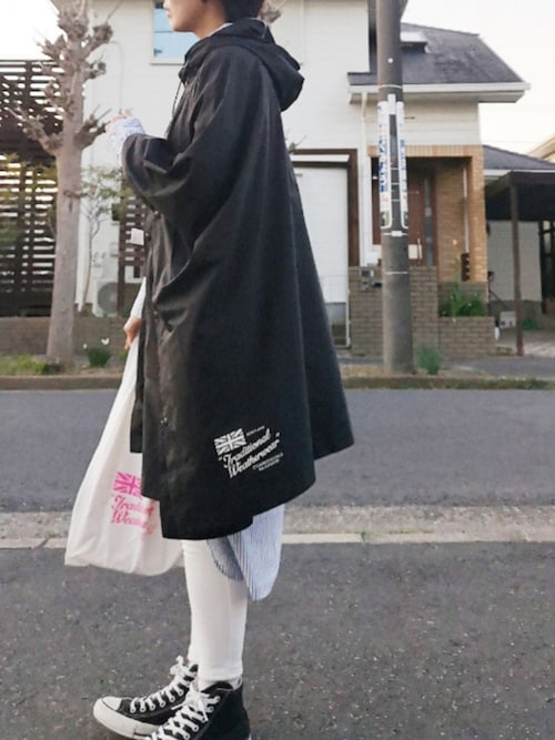 Risa Traditional Weatherwearのレインコート ポンチョを使ったコーディネート Wear