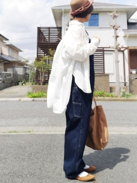 「pr」｜「アイテム（バッグ）」を使った、RIyO.さん（レディース・159cm）の春コーディネート