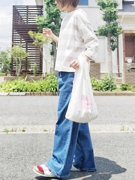 「ビリケンシュトック」｜RIyO.さん（レディース・159cm）の春コーディネート