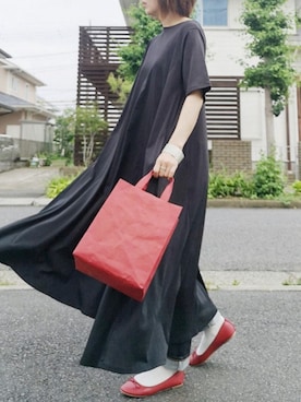 「pr」｜「アイテム（ワンピース/ドレス）」を使った、RIyO.さん（レディース・159cm）の夏コーディネート