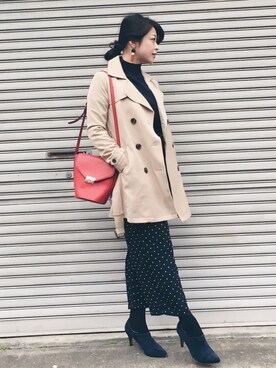 miyacoさん（レディース・163cm）の春コーディネート