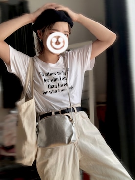 「ANOTHER BRANCH（アナザーブランチ）のアイテム（帽子）」を使った、yuka.さん（レディース・160cm）の夏コーディネート
