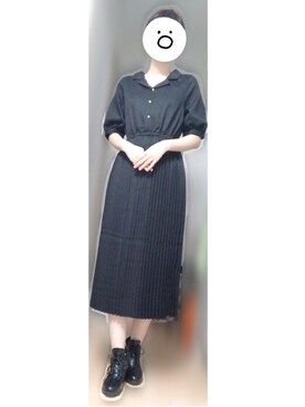 「夢展望（ユメテンボウ）のアイテム」を使った、ユキさん（レディース・167cm）の夏コーディネート