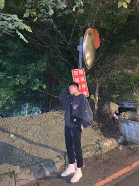 「AGEのアイテム」を使った、Lanxさん（レディース・167cm）の春コーディネート