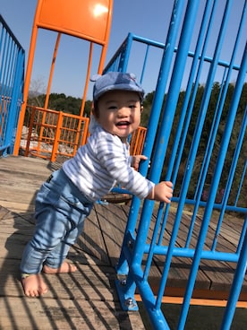 ayaさん（キッズ・70cm）の冬コーディネート