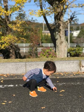 ayaさん（キッズ・70cm）の冬コーディネート