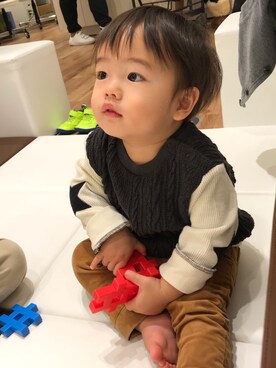 ayaさん(キッズ・80cm)の冬コーディネート