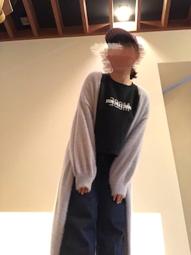 「COMME CA DU MODE（コムサデモード）のアイテム（スウェット）」を使った、Uruca.｡.:✽・ﾟさん（レディース・158cm）の秋コーディネート