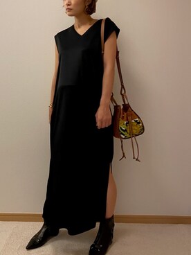 「ASTRAET（アストラット）のアイテム（ワンピース/ドレス）」を使った、chay *さん（レディース・161cm）の夏コーディネート