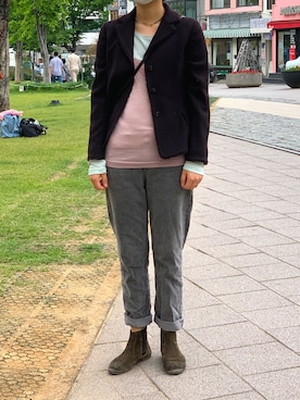 「ISABEL MARANT（イザベルマラン）のアイテム（シューズ）」を使った、synkmさん（レディース・162cm）の春コーディネート