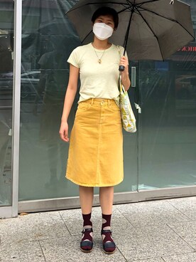 「rag & bone（ラグアンドボーン）のアイテム（トップス）」を使った、synkmさん（レディース・162cm）の秋コーディネート