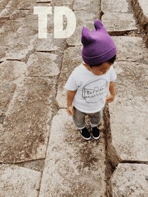 不明。 | ビビッとな。耳付きビーニー。(ニットキャップ/ビーニー)