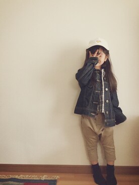 suzusukeさん（キッズ・100cm）の春コーディネート