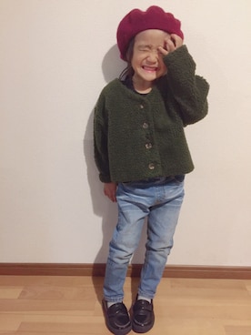 suzusukeさん（キッズ・110cm）の秋コーディネート