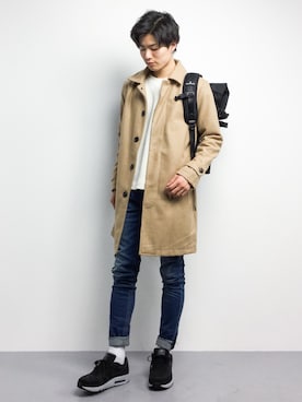 武井一輝さん（メンズ・173cm）の冬コーディネート