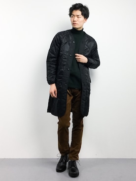 武井一輝さん（メンズ・173cm）の冬コーディネート