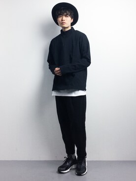 武井一輝さん（メンズ・173cm）の冬コーディネート