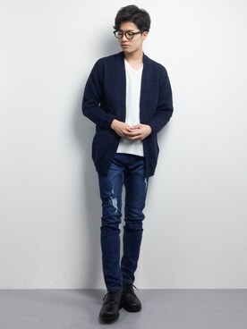 武井一輝さん（メンズ・173cm）の冬コーディネート