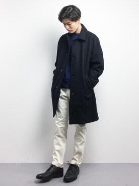 武井一輝さん（メンズ・173cm）の冬コーディネート