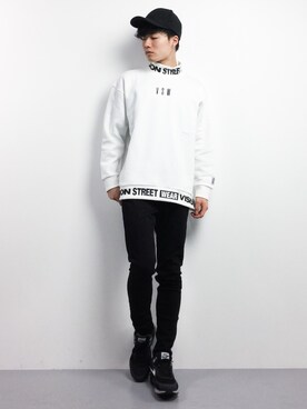 武井一輝さん(メンズ・173cm)の冬コーディネート
