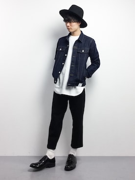武井一輝さん（メンズ・173cm）の冬コーディネート
